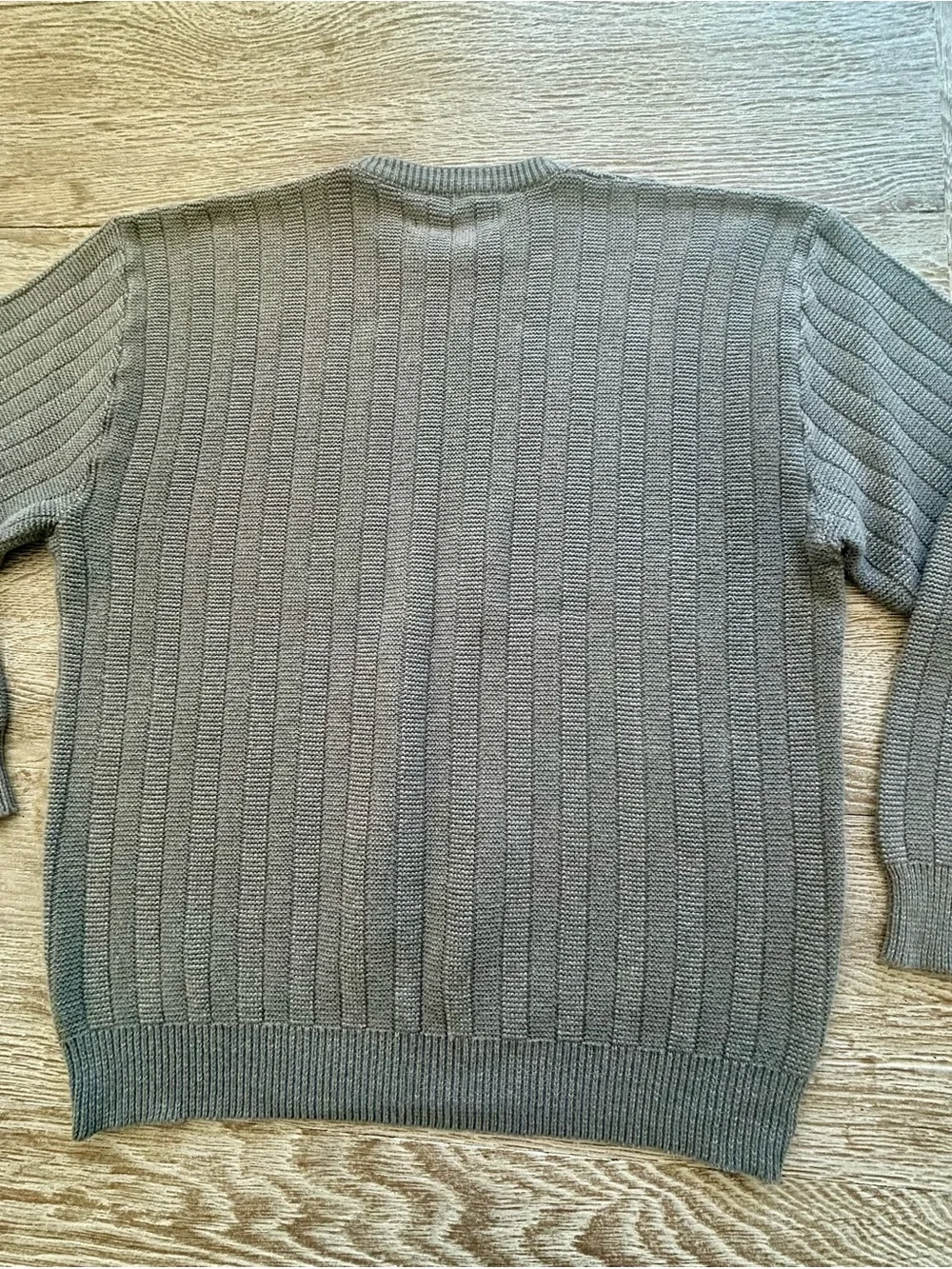 Men's Taupe/Olive Green VTG Shenandoah Knit Sweater